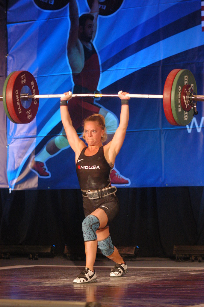 Women 53 King 95 kg (209 lb) clean & jerk Flickr