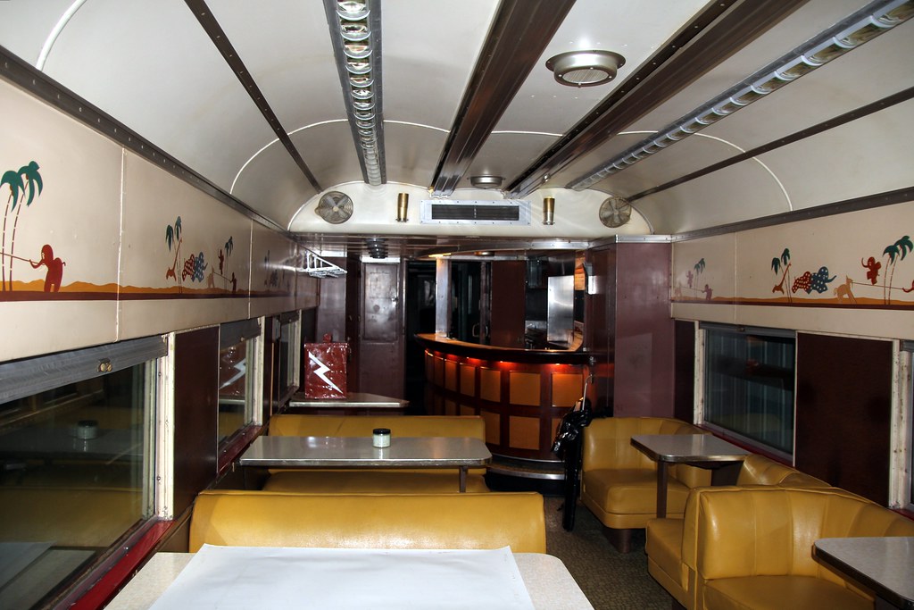 1961 Refreshments menu Tavern Lounge Car on the Electroliner, North