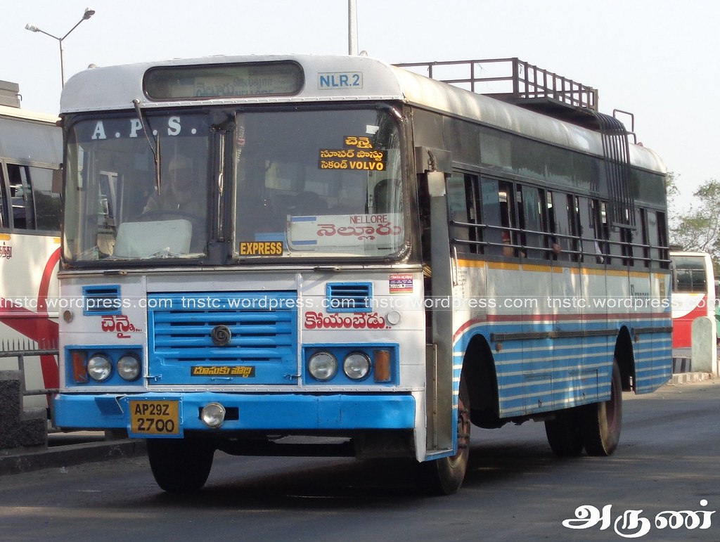 APSRTC Express of Nellore 2 Depot Route Chennai Nellore Flickr