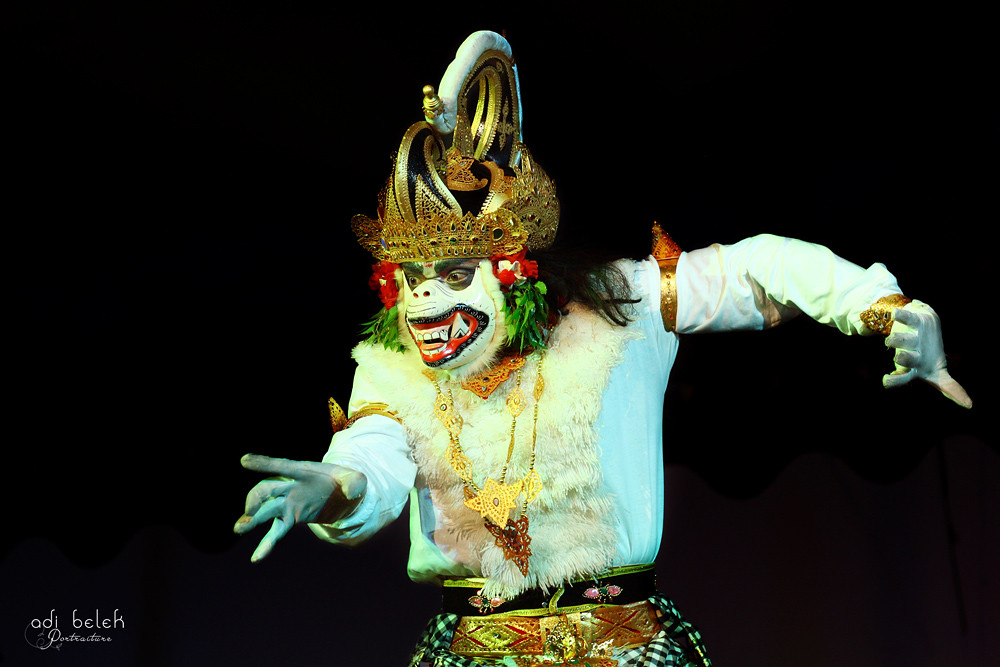 Hanoman Tari Bali ( Wayang Bali) Adi Belek Flickr