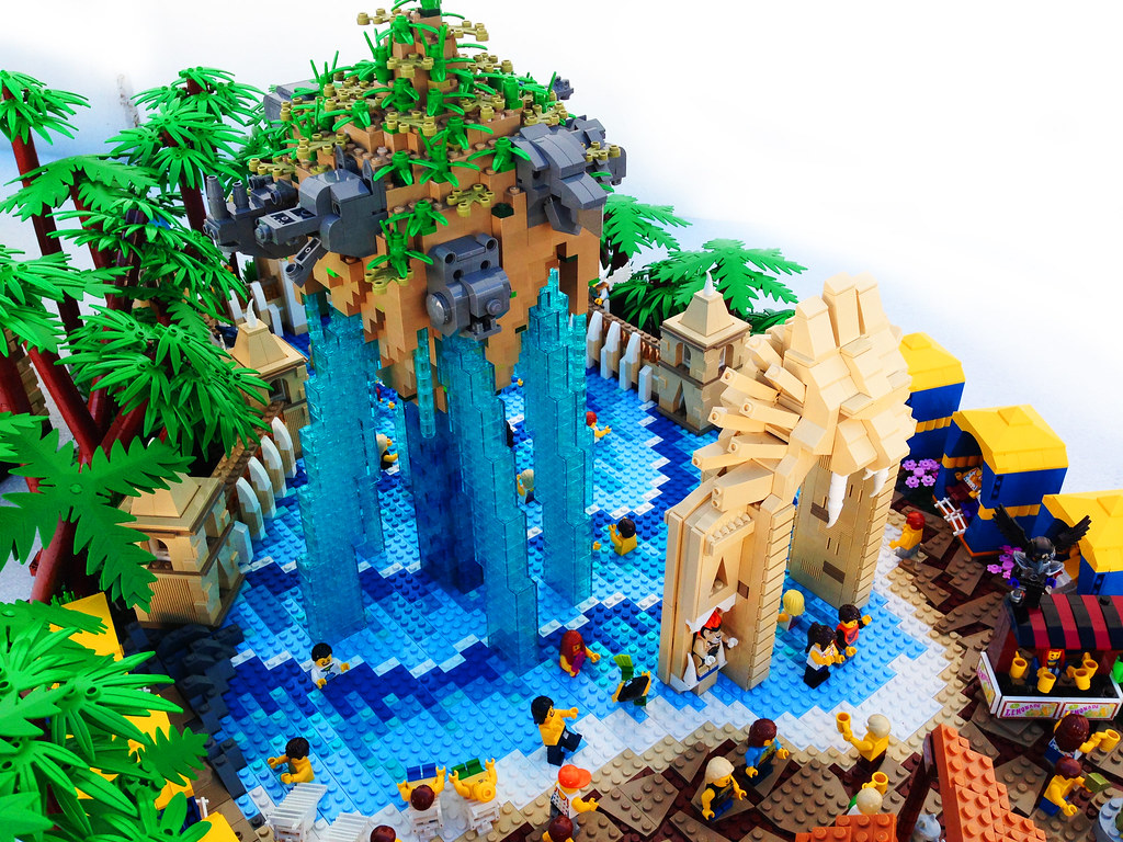 LEGO Legends of Chima Water Park Lion Pool This is a "Bric… Flickr
