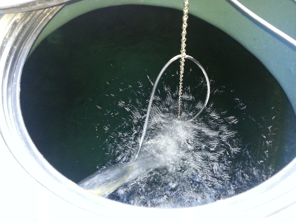 How to truck 1,000 gallons of potable water to a residence