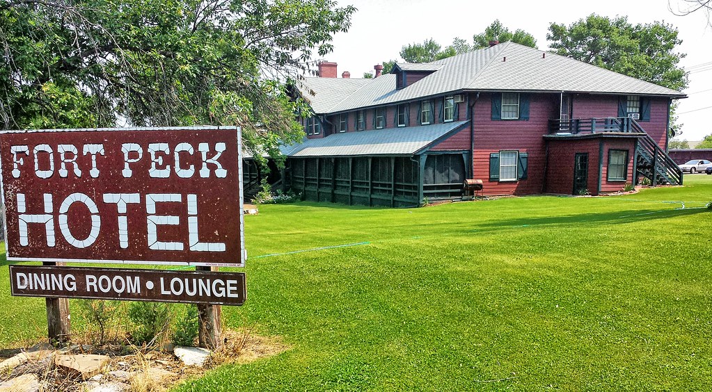 Fort Peck Hotel Fort Peck MT (1) nrhp 86002060 The nam… Flickr