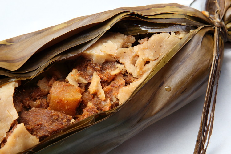 Tamal cambray (cutaway view), Tamales Chiapanecos Maria Ge… Flickr