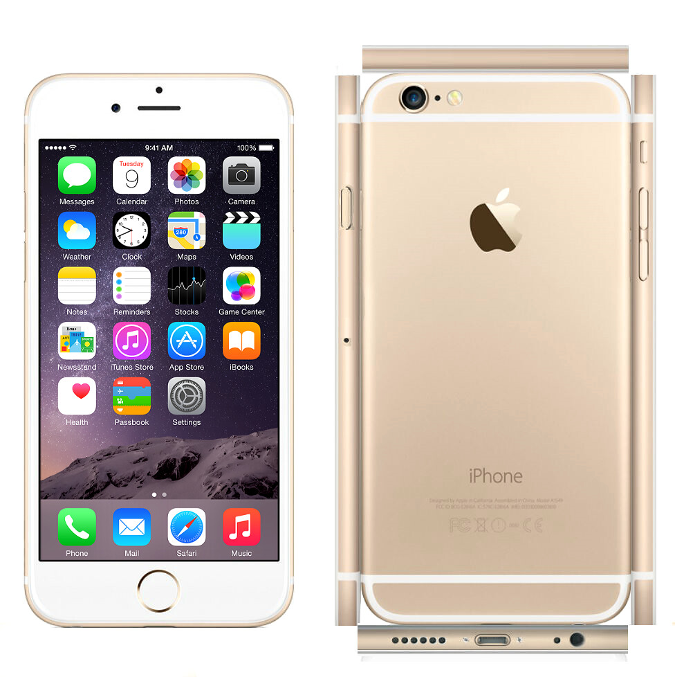 Papercraft iPhone 6 Gold Charlie Flickr