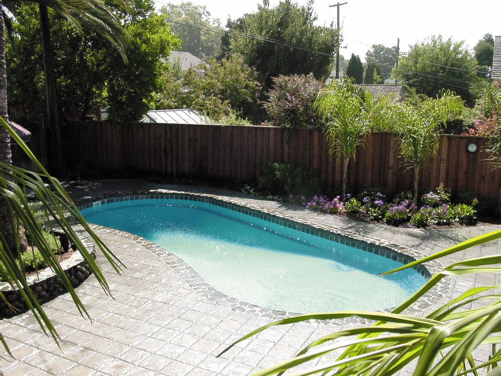 Viking Pools Cape Coral Model Kidney Inground Fiberglass Swimming Pool