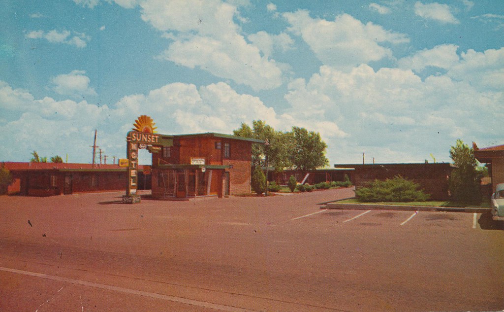 The Cardboard America Motel Archive Sunset Motel Amarillo, Texas