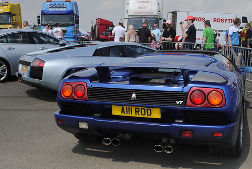 Diablo and a Murcielago Old vs new Flickr