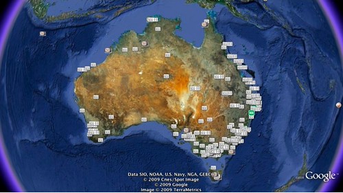 Australia on Google Earth (Sep 13 2009 Screenshot) Flickr