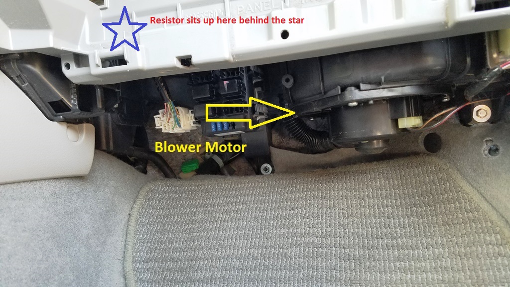 ('09'13) 09 Fan Blower Resistor install/Write up Subaru Forester