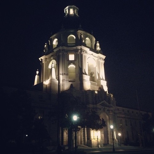Pawnee City Hall at night. ParksAndRec Mr. Babyman Flickr