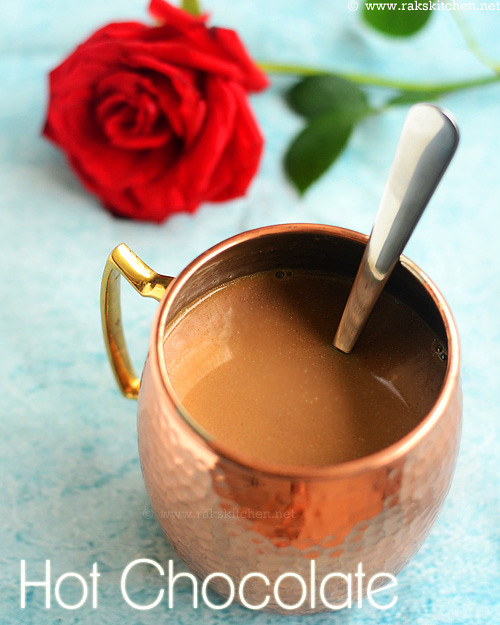Stove top hot chocolate recipe, Hot chocolate Raks Kitchen
