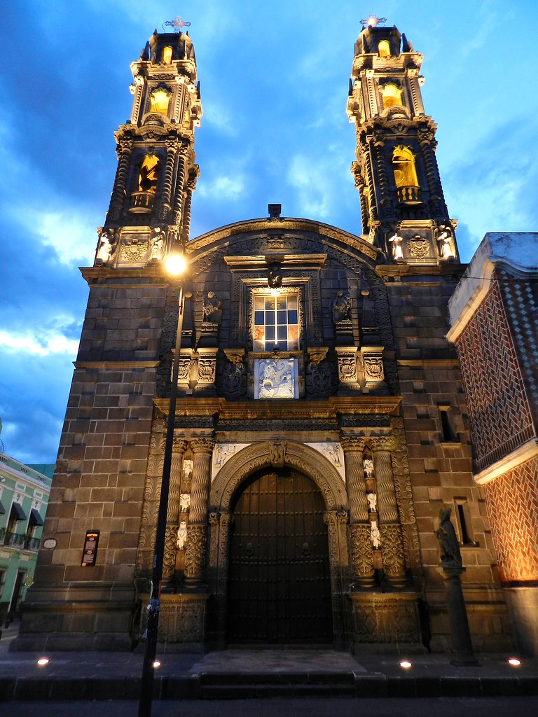 El templo de San Cristóbal en Puebla Puebla Dos 22