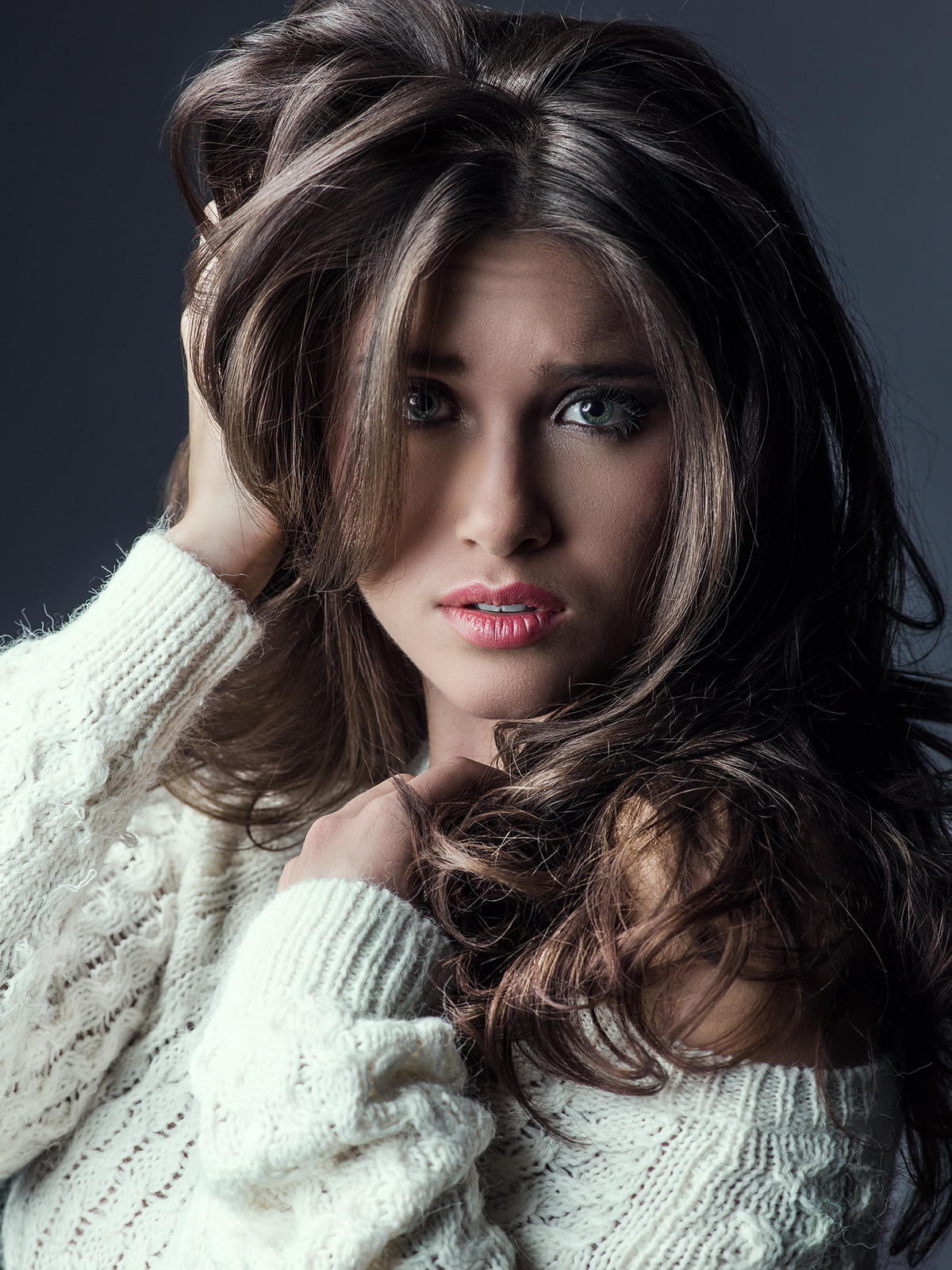ModelMayhem.com - Beautiful Brunette in various glamour poses