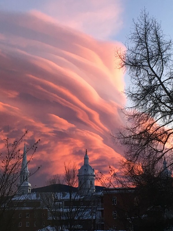 Aux Éboulements, dans Charlevoix, jeudi. Courtoisie Sandra Lavoie.