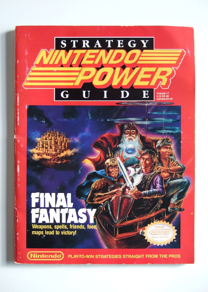 Final Fantasy (NES) Nintendo Power Strategy Guide Bryan Ochalla Flickr