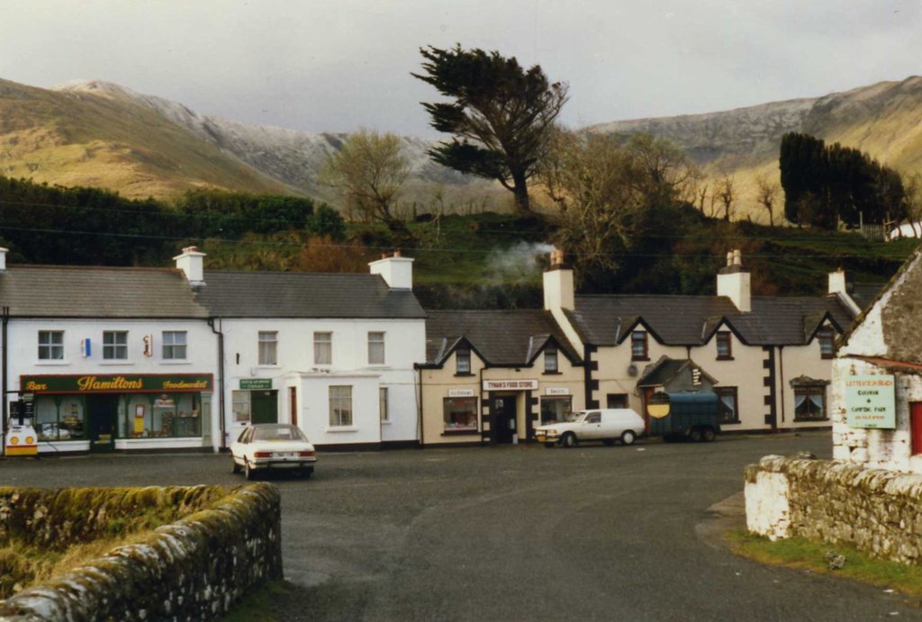 Lionan Leenane Village Co. Galway, Ireland, April 1989 Flickr