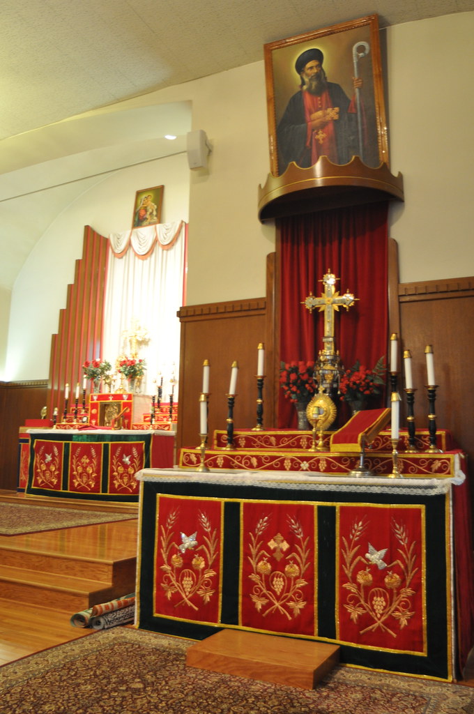 Side Altar of St. Mary’s Indian Orthodox Church An icon of… Flickr