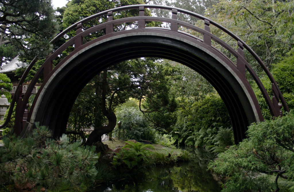 San Francisco Japanese Tea Garden Drum Bridge The Drum B… Flickr