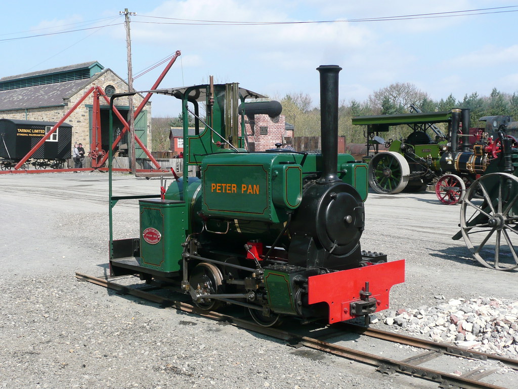 Kerr Stuart 040ST 4256 "Peter Pan" On display in the