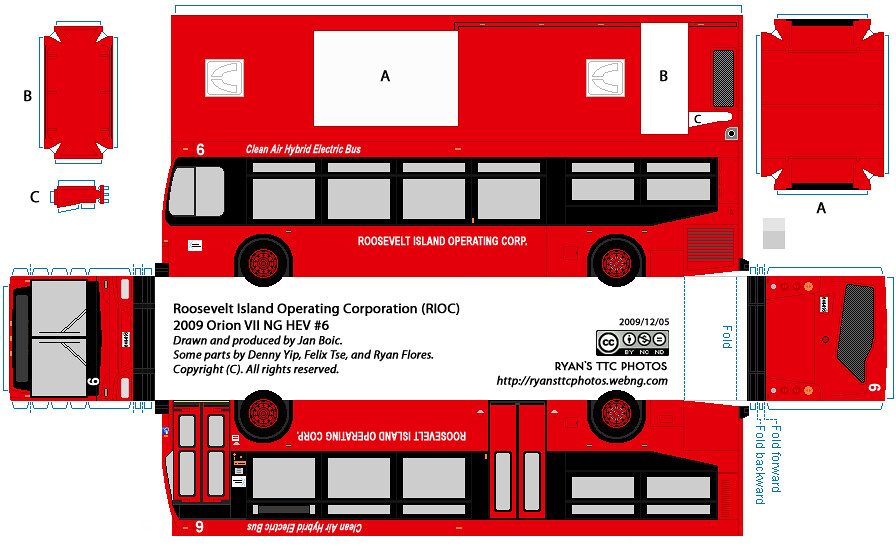 Roosevelt Island Operating Corporation (RIOC) Paperbuses Flickr