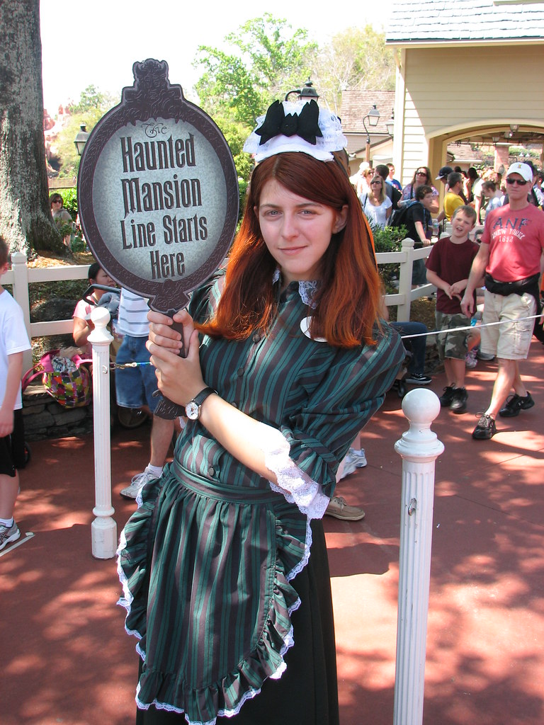 Haunted Mansion Maid One of the best darn Haunted Mansion … Flickr