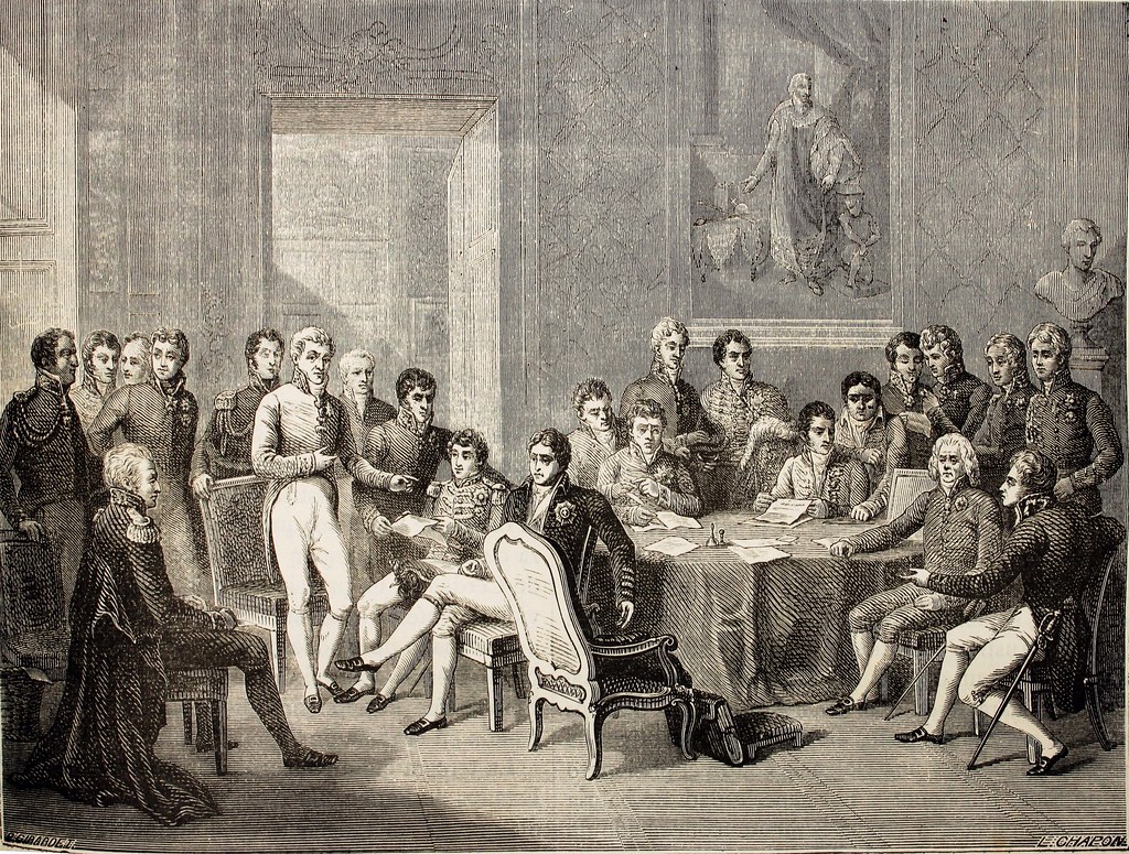 "Congreso de Viena" Ilustraciones de la obra Historia