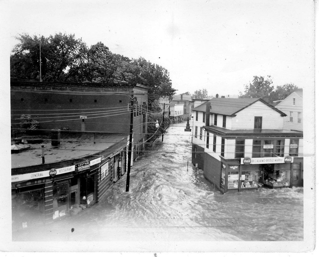1955 Flood Thompsonville CT Flickr