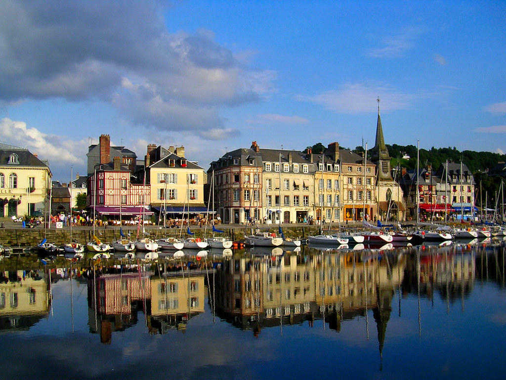 Honfleur Francia, Normandia, Honfleur, estate 2004 Honfleu… Flickr