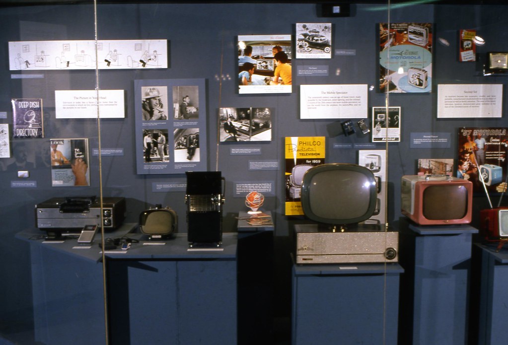 American Television exhibit installation 1989 American Tel… Flickr