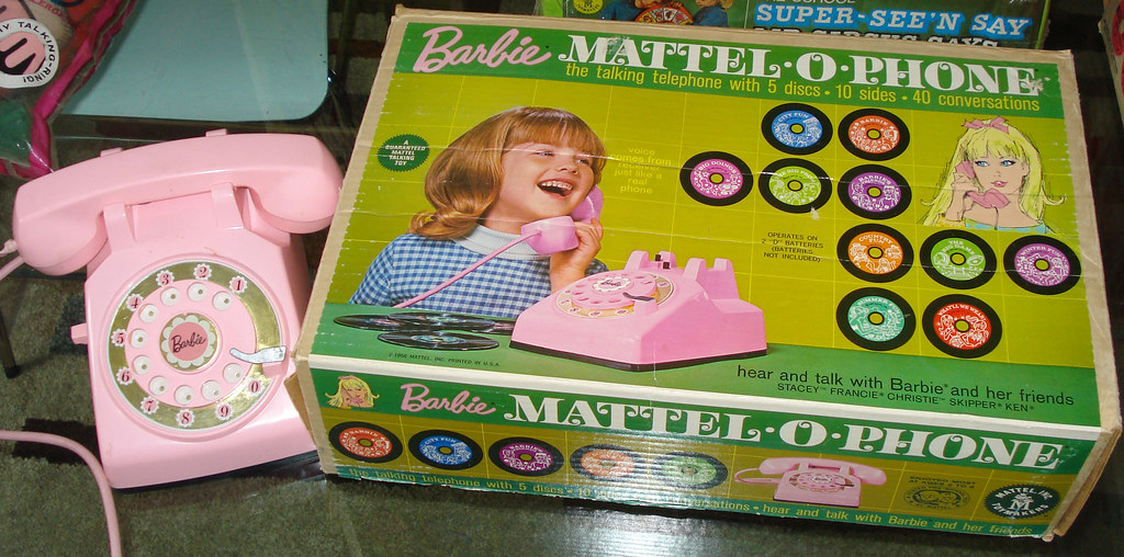 Barbie MattelOPhone More from the Kresge Mattel warehous… Flickr