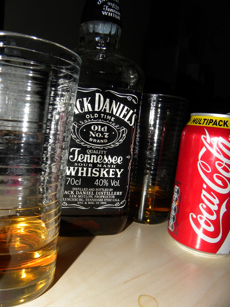 Jack Daniels & Coke Baz Flickr