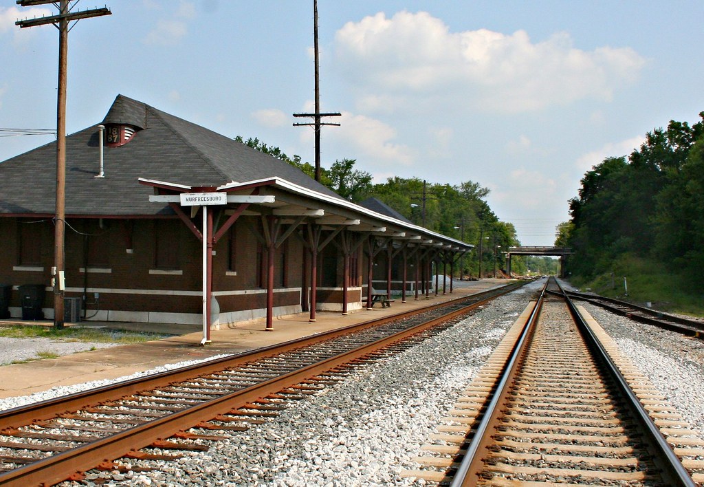 The Old Murfreesboro Train Station It was abandoned in the… Flickr