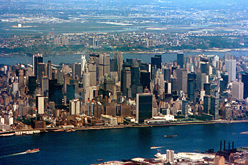 Midtown Manhattan from Air (1971) Midtown Manhattan, from … Flickr