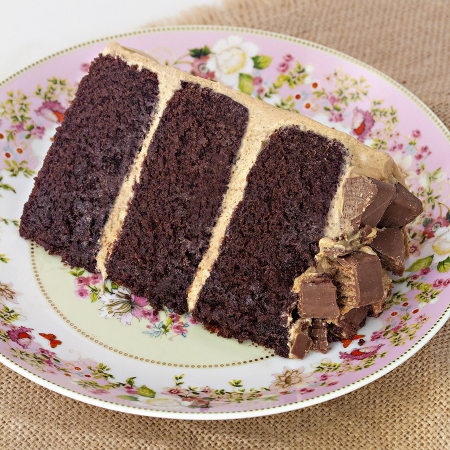 Tarta de chocolate y café Postreadicción Cursos de pastelería
