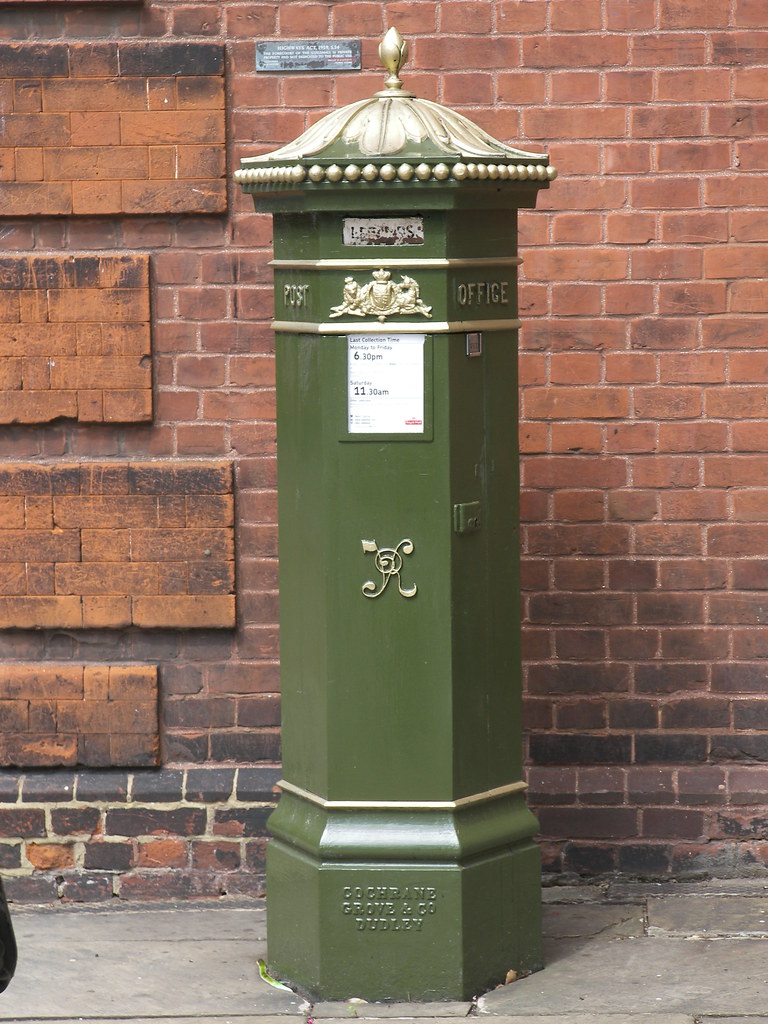 Green Penfold Postbox Rochester, Kent, box number ME1 24 Flickr