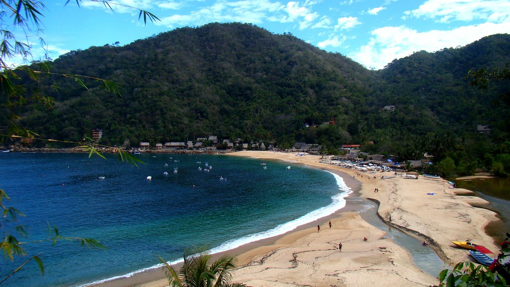 La playa de Yelapa, Jalisco, Mx. A Yelapa solo se llega en… Flickr