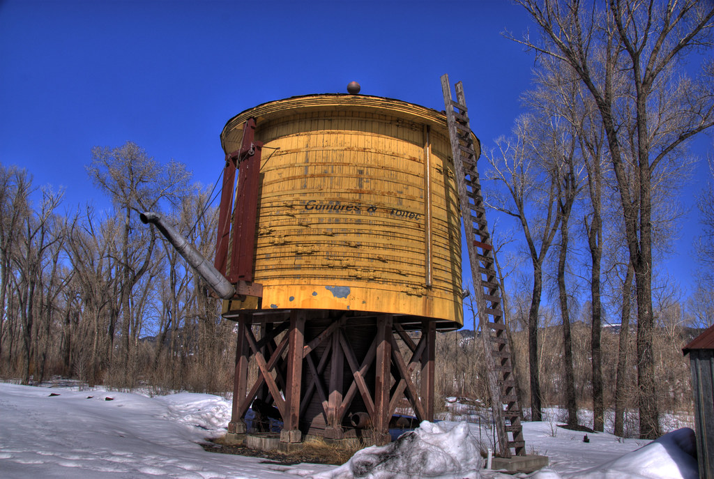 Historic Water Tank 1907 Wood Water Tank Chama, New Mexi… Flickr