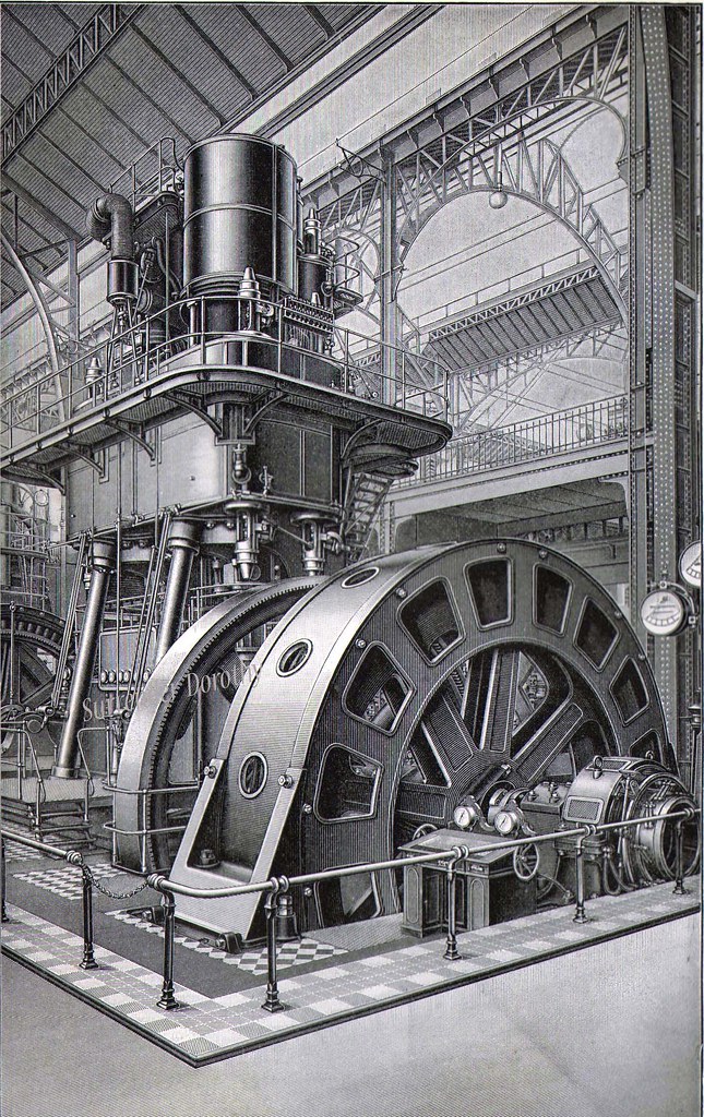 1907 Steam Engine Electric Generator This massive two stor… Flickr