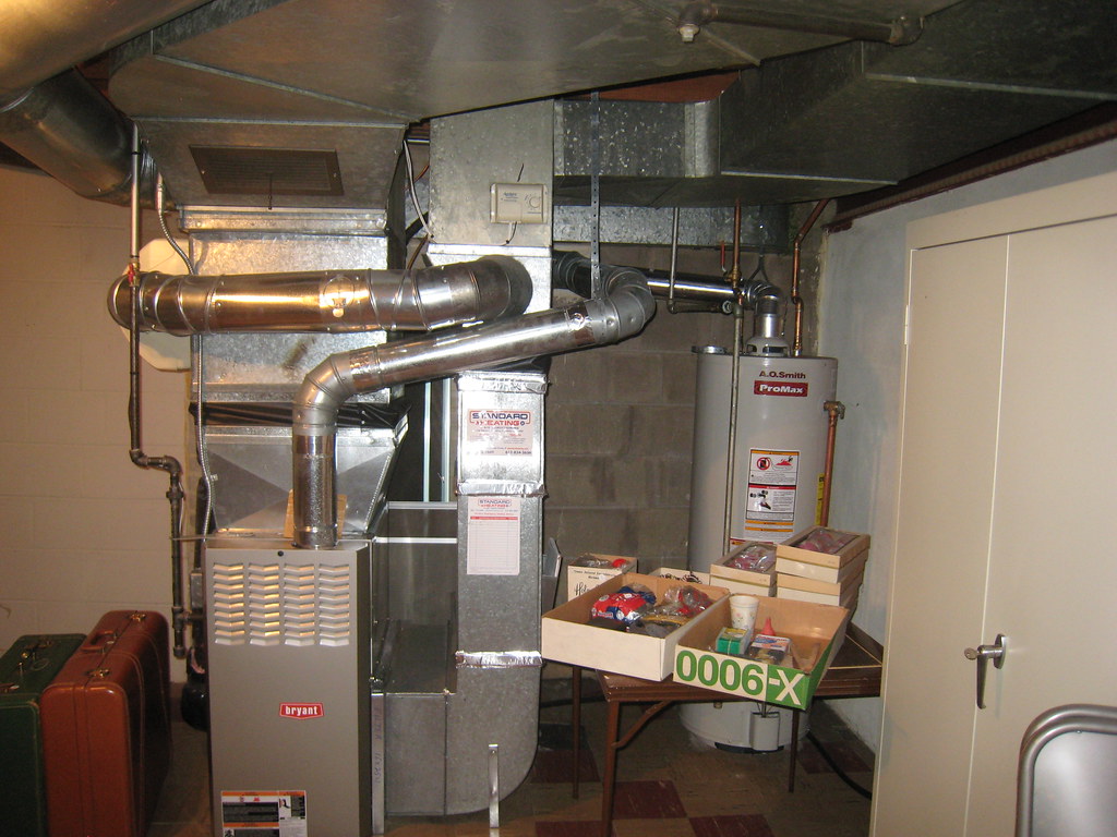 basement storage 1; new furnace & water heater Amy West Flickr