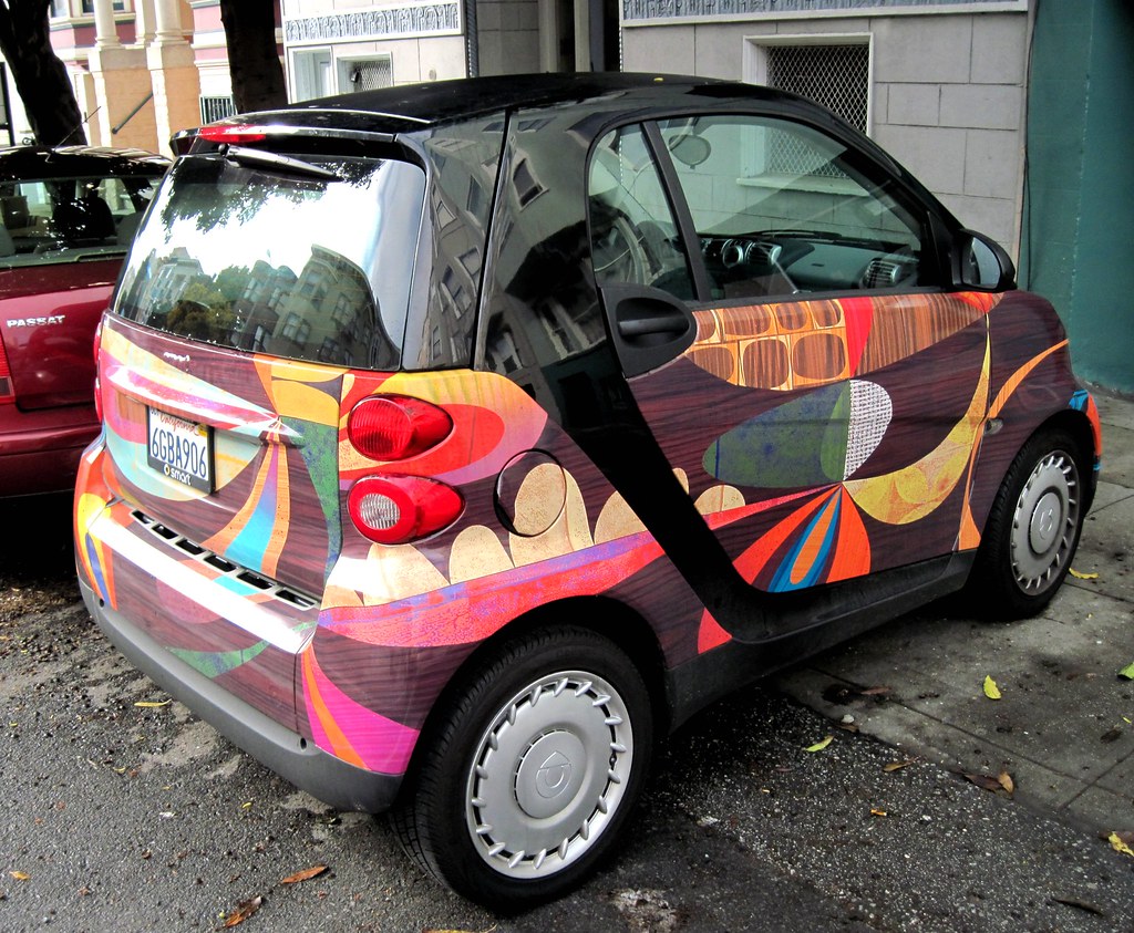 Smart Art Smart Car Parking San Francisco CA. U.S.A. view … Flickr