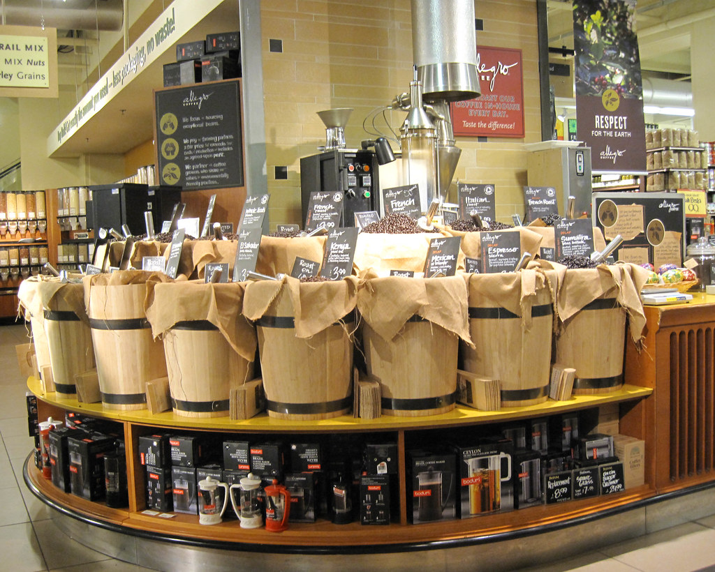 Whole Food Market London allegro coffee department, tast… Flickr