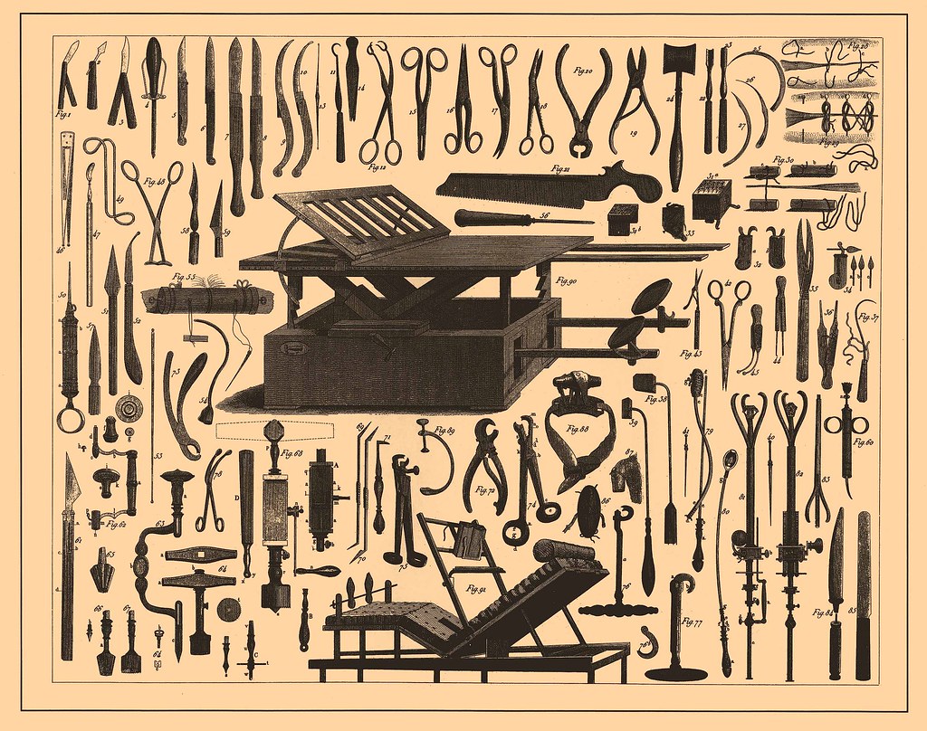 Early Surgical Tools Images from the Brockhaus and Efron E… Flickr