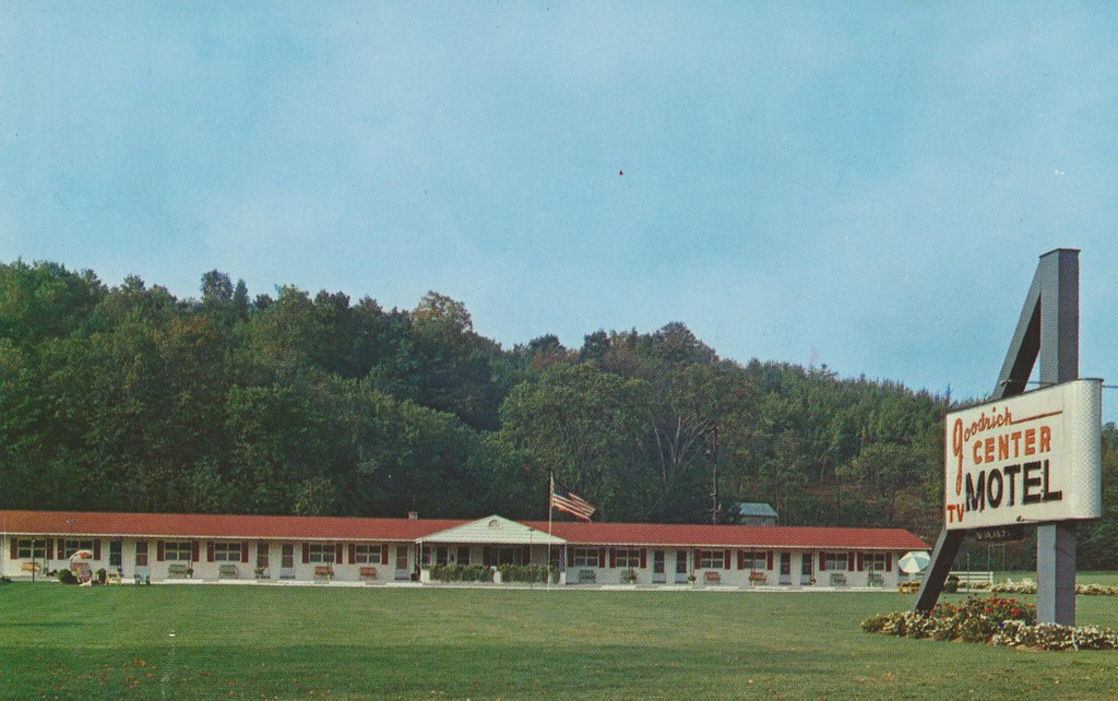 The Cardboard America Motel Archive Goodrich Center Motel Avoca, New York