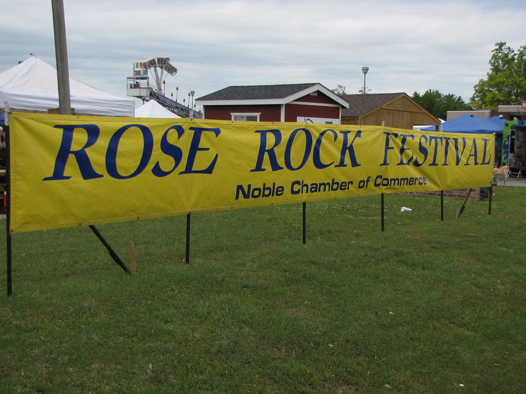 noble rose rock festival 2023 NobleRose Rock Festival 044 Noble Public Library at the R… Flickr