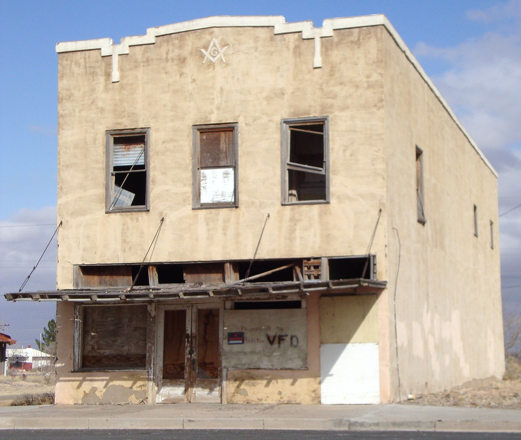 Old Masonic Lodge (Barstow, Texas) Barstow is located in w… Flickr