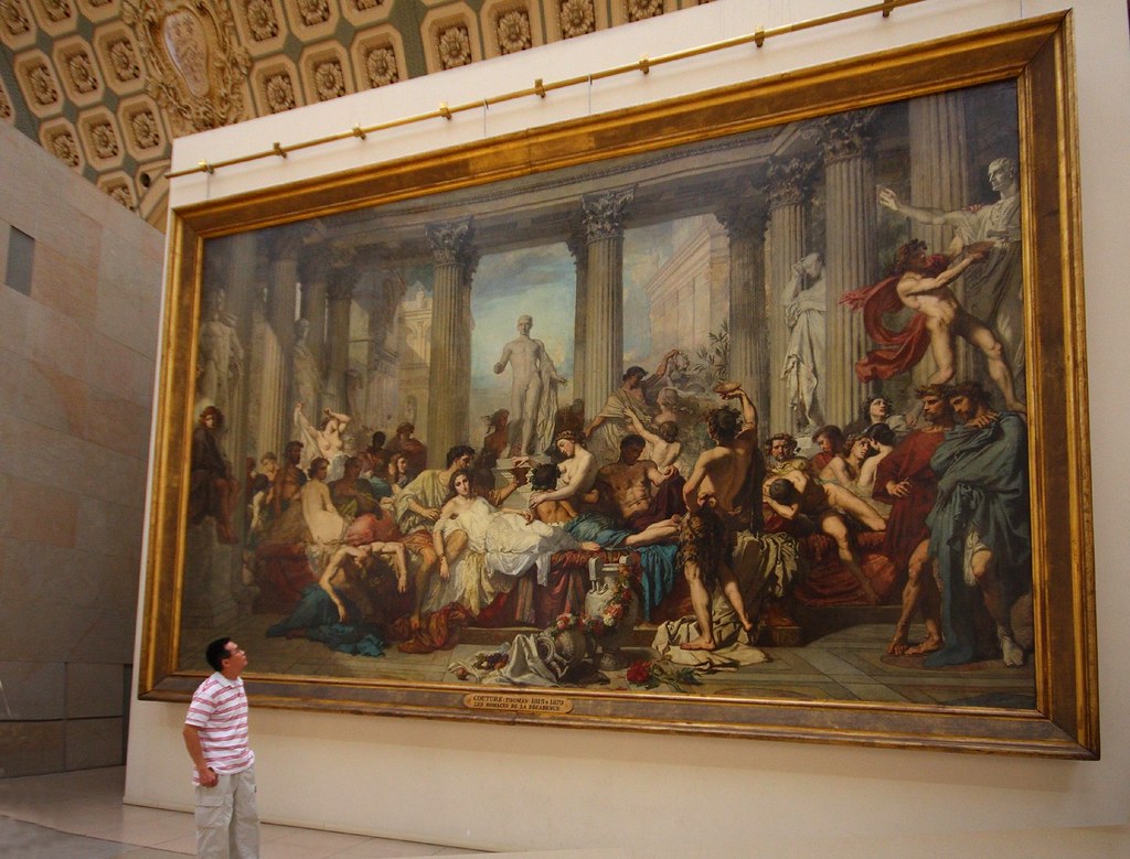 Romans in the Decadence of the Empire by Thomas Couture 18… Flickr
