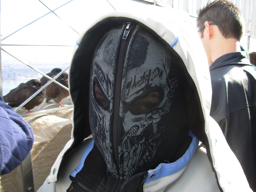 Ski Mask zip up hoodie mask Tyler Rigby Flickr