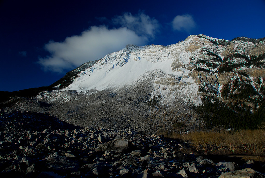 Frank Slide, Alberta 2010 The Frank Slide is a natural