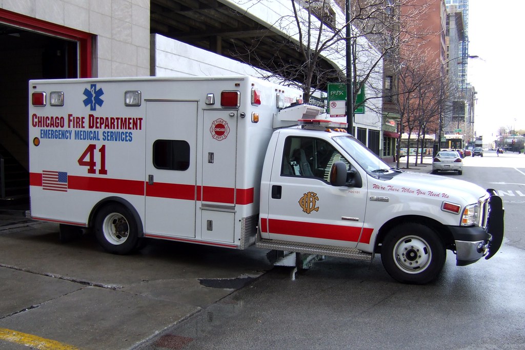 Chicago Fire Department. Ambulance 41. Chicago, Illinois. … Flickr